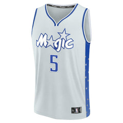 Paolo Banchero Orlando Magic 2025/26 City Edition Fast Break Jersey Silver | Fanatics discount