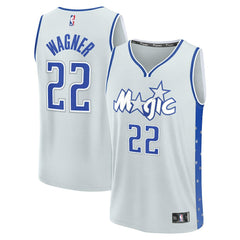 Franz Wagner Orlando Magic 2025/26 City Edition Fast Break Jersey Silver | Fanatics outlet