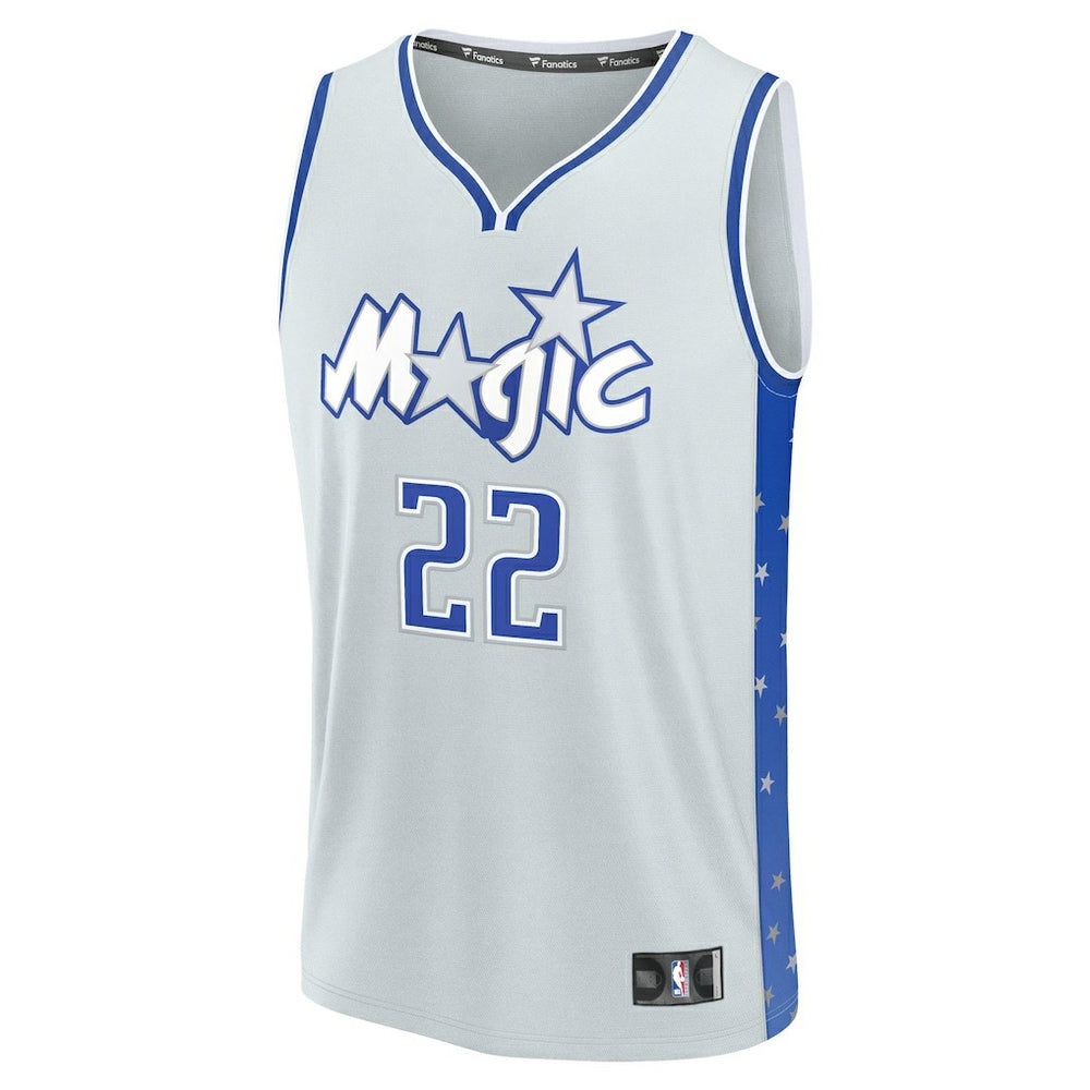 Franz Wagner Orlando Magic 2025/26 City Edition Fast Break Jersey Silver | Fanatics outlet