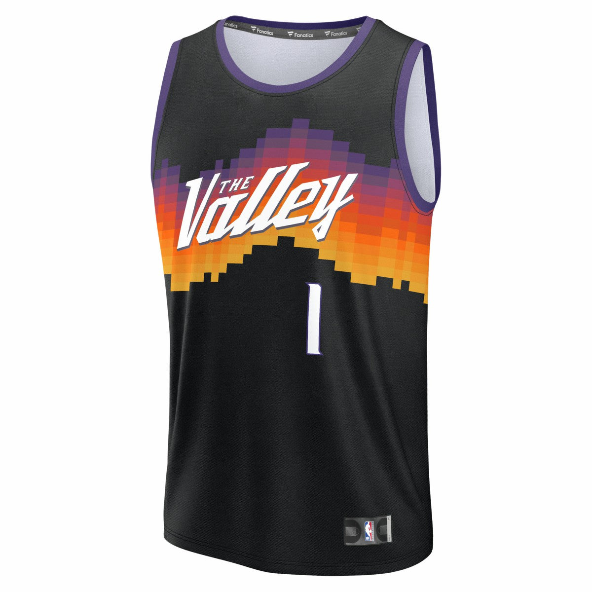 Devin Booker Phoenix Suns 2025/26 City Edition Fast Break Jersey Black | Fanatics for sale