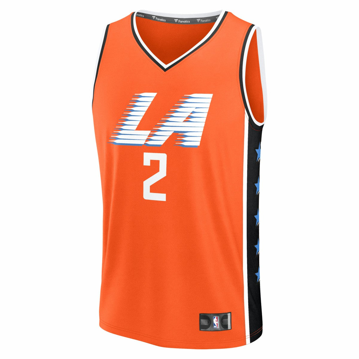 Kawhi Leonard LA Clippers 2025/26 City Edition Fast Break Jersey Orange | Fanatics online