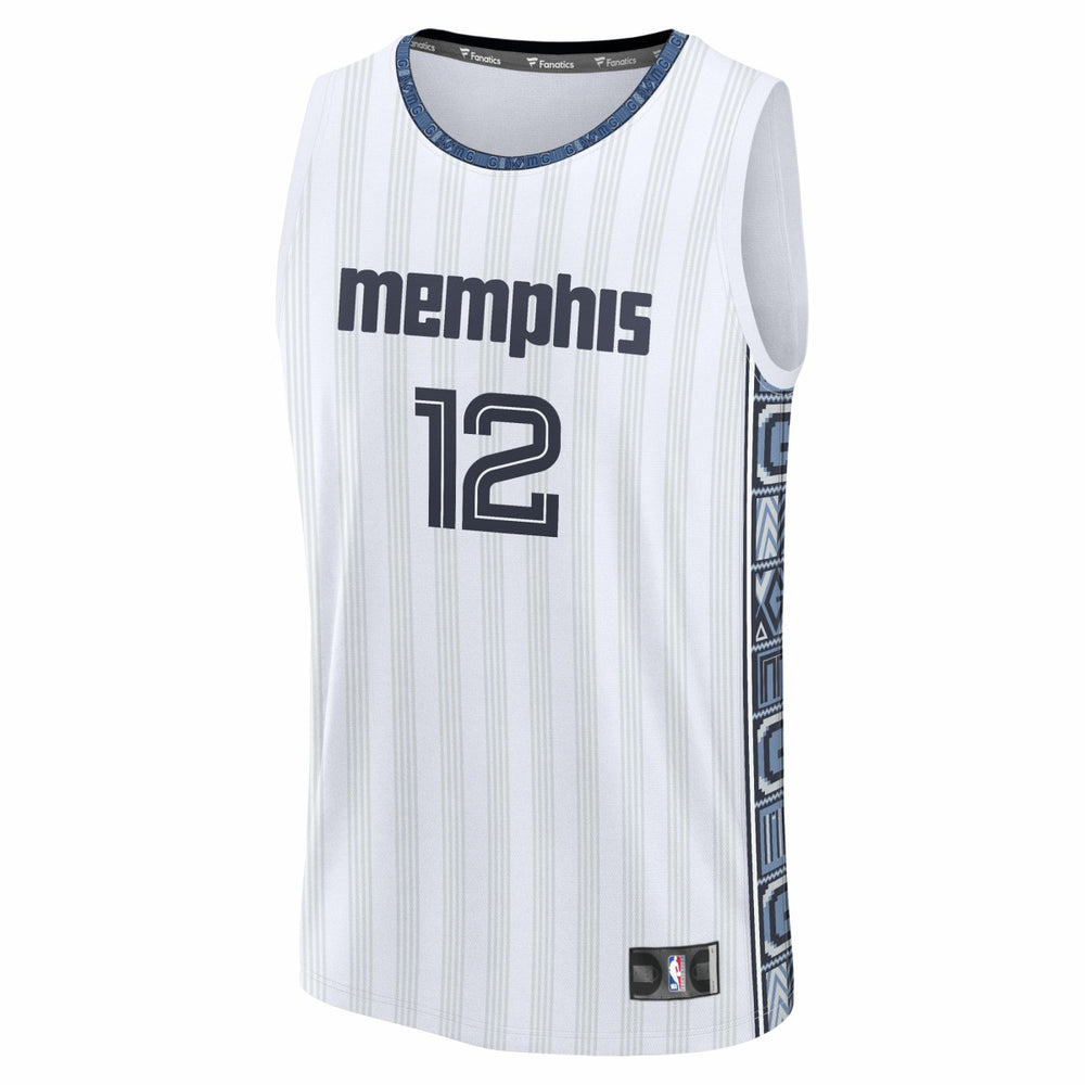 Ja Morant Memphis Grizzlies 2025/26 City Edition Fast Break Jersey White | Fanatics online