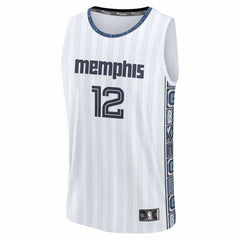Ja Morant Memphis Grizzlies 2025/26 City Edition Fast Break Jersey White | Fanatics online