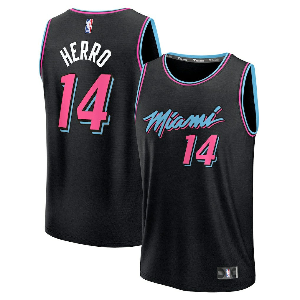 Tyler Herro Miami Heat Youth 2025/26 City Edition Fast Break Jersey Black | Fanatics outlet