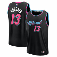Bam Adebayo Miami Heat Youth 2025/26 City Edition Fast Break Jersey Black | Fanatics Lifestyle
