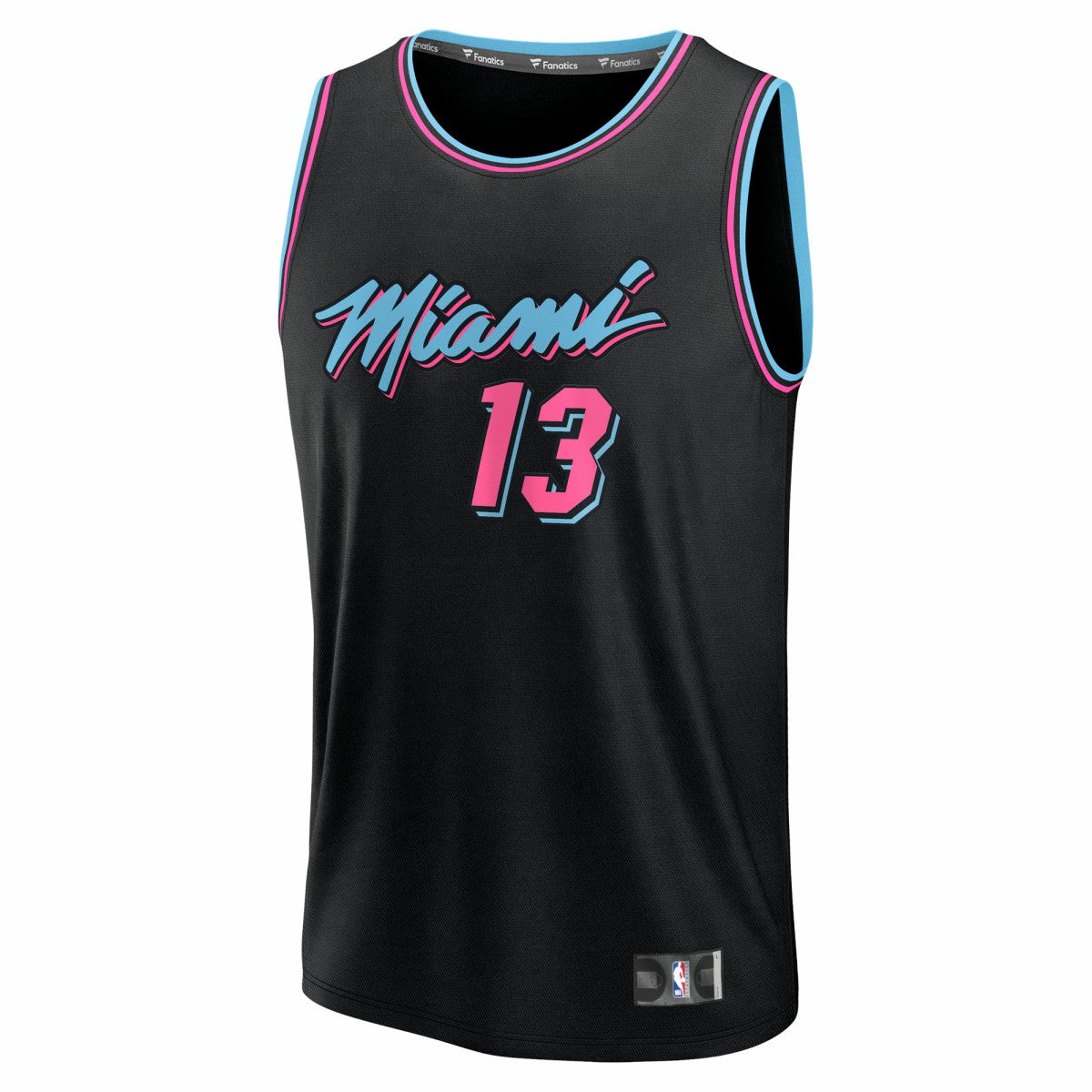 Bam Adebayo Miami Heat Youth 2025/26 City Edition Fast Break Jersey Black | Fanatics Lifestyle