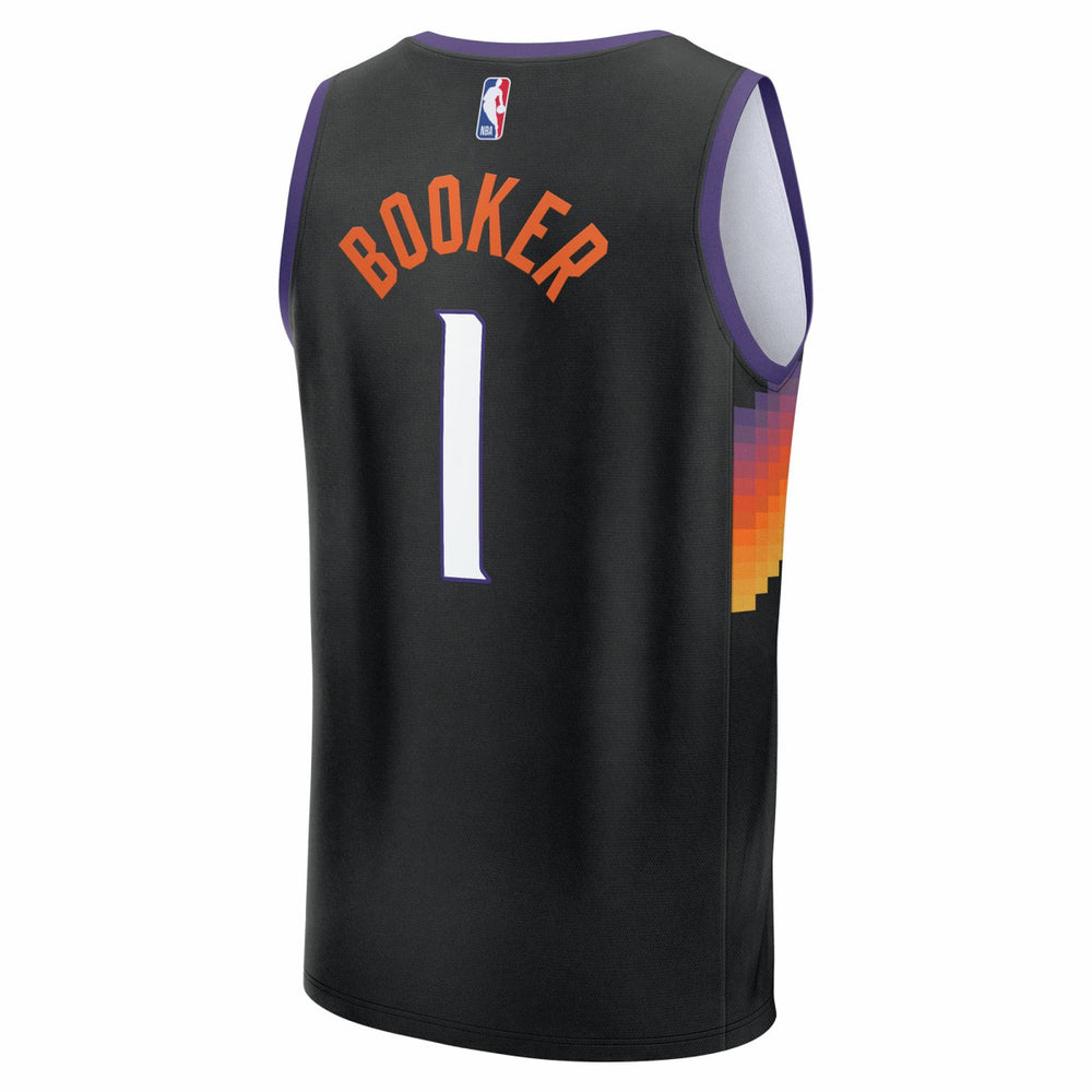 Devin Booker Phoenix Suns Youth 2025/26 City Edition Fast Break Jersey Black | Fanatics US
