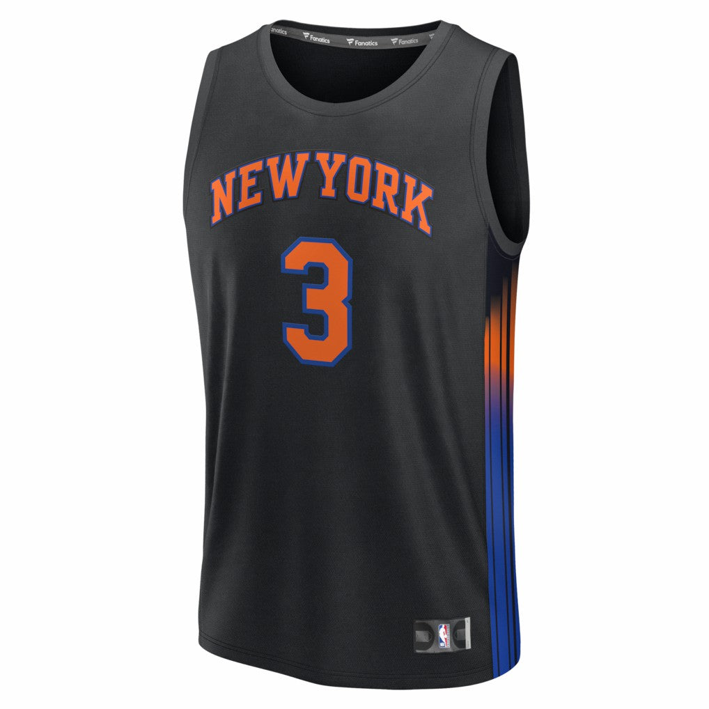 Josh Hart New York Knicks Fast Break Jersey Statement Edition Black | Fanatics online