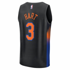 Josh Hart New York Knicks Fast Break Jersey Statement Edition Black | Fanatics online