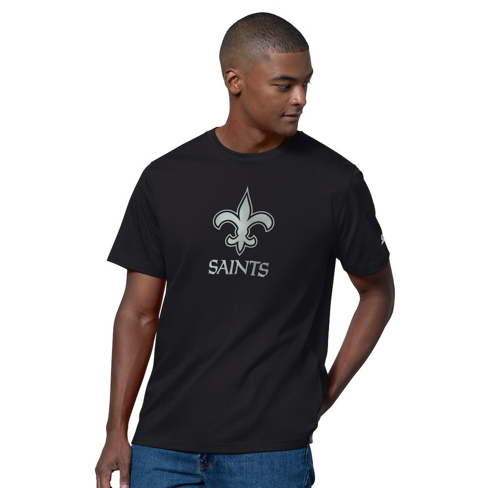 New Orleans Saints Starter Thursday Night Gridiron T-Shirt- Black