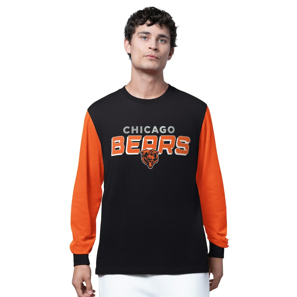 Chicago Bears Starter Thursday Night Gridiron Long Sleeve T-Shirt- Black