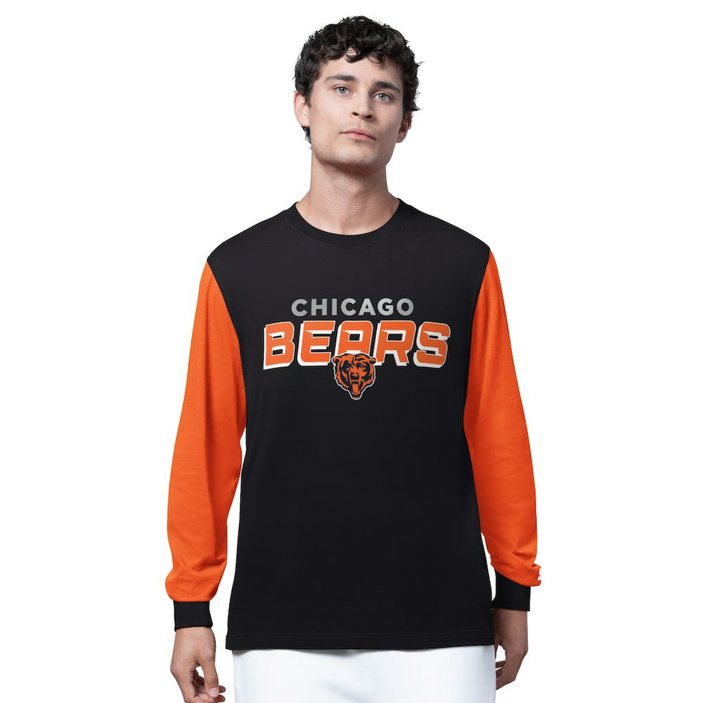 Chicago Bears Starter Thursday Night Gridiron Long Sleeve T-Shirt- Black