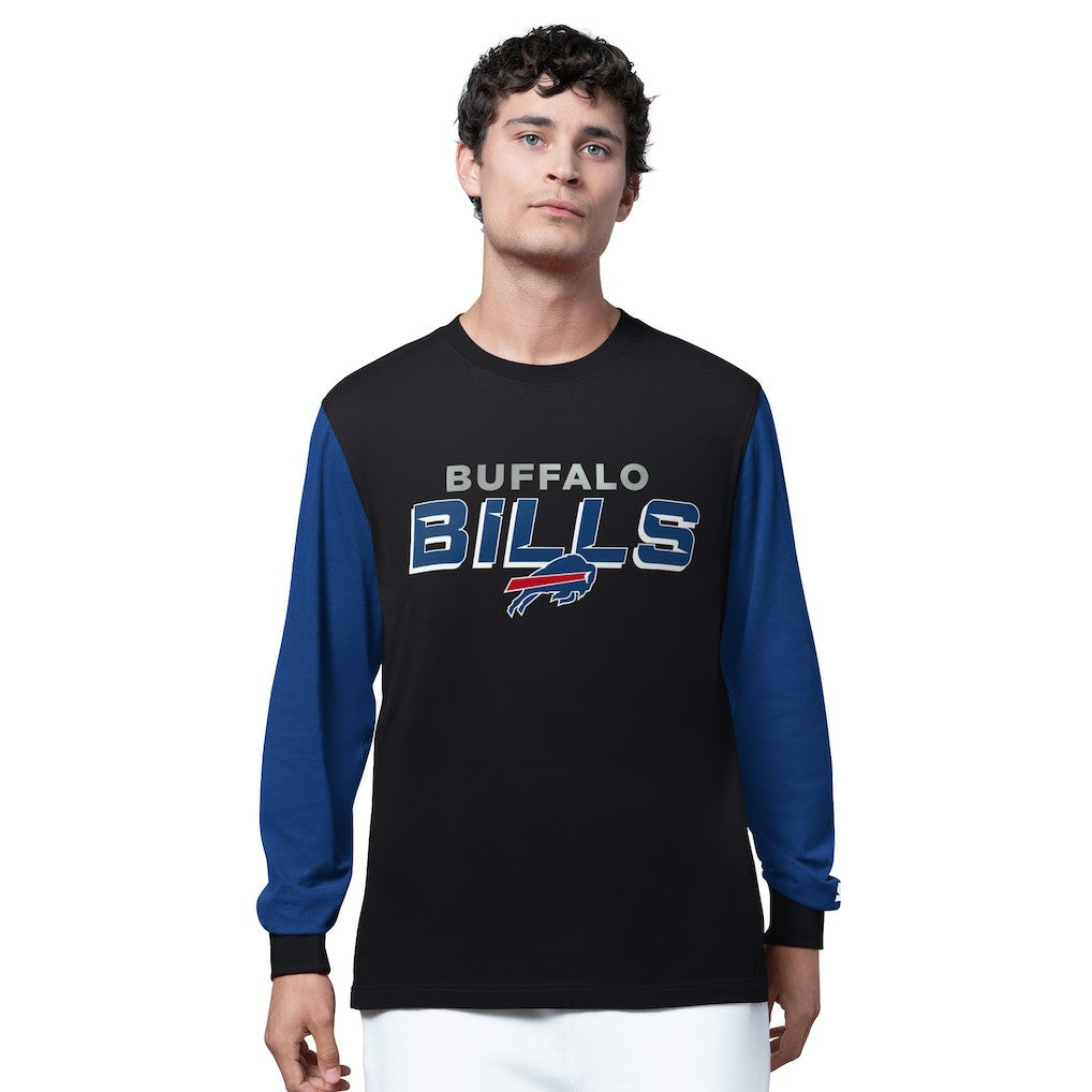 Buffalo Bills Starter Thursday Night Gridiron Long Sleeve T-Shirt- Black