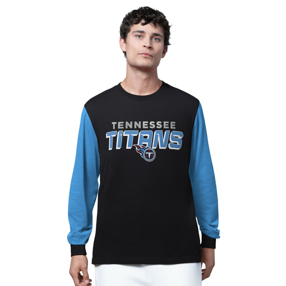 Tennessee Titans Starter Thursday Night Gridiron Long Sleeve T-Shirt- Black