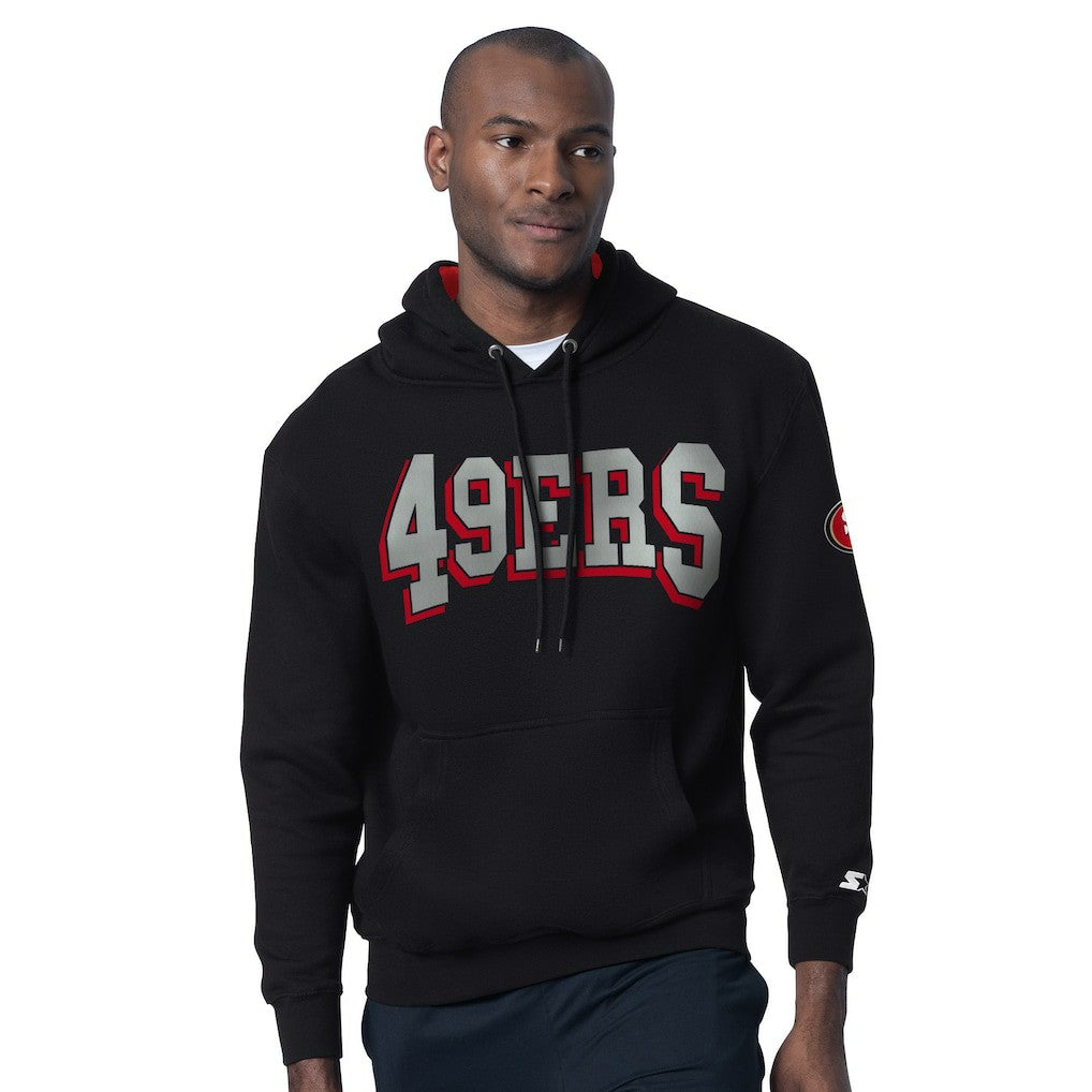 San Francisco 49ers Starter Thursday Night Gridiron Hoodie Black