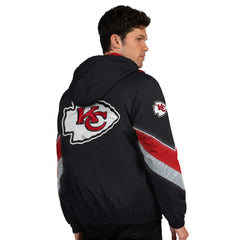 Kansas City Chiefs Starter Thursday Night Gridiron Full-Zip Jacket Black/Red