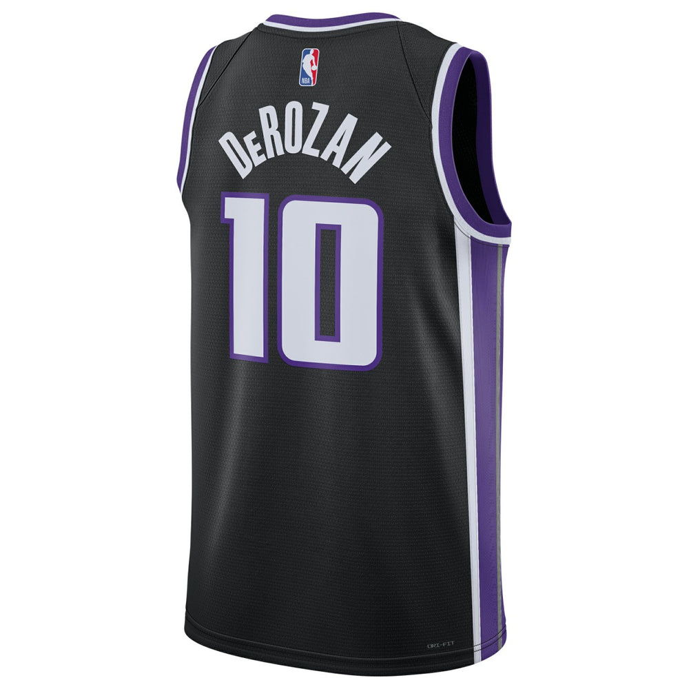 DeMar DeRozan Sacramento Kings Unisex Swingman Player Jersey Icon Edition Black | Nike