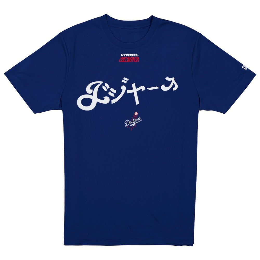 Los Angeles Dodgers New Era x Hyperfly T-Shirt - Royal - New Era Lifestyle