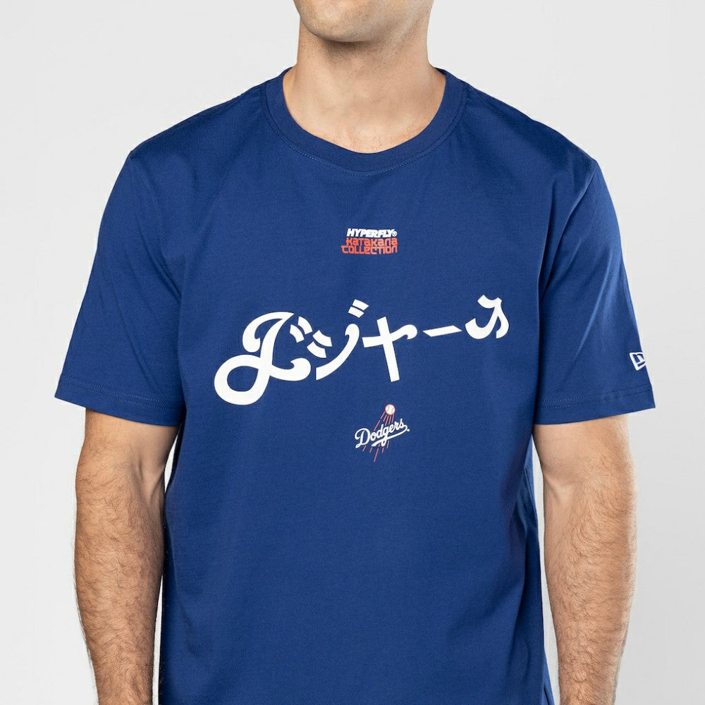 Los Angeles Dodgers New Era x Hyperfly T-Shirt - Royal - New Era Lifestyle