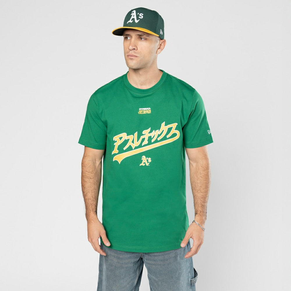 Athletics New Era x Hyperfly T-Shirt - Green - New Era Online