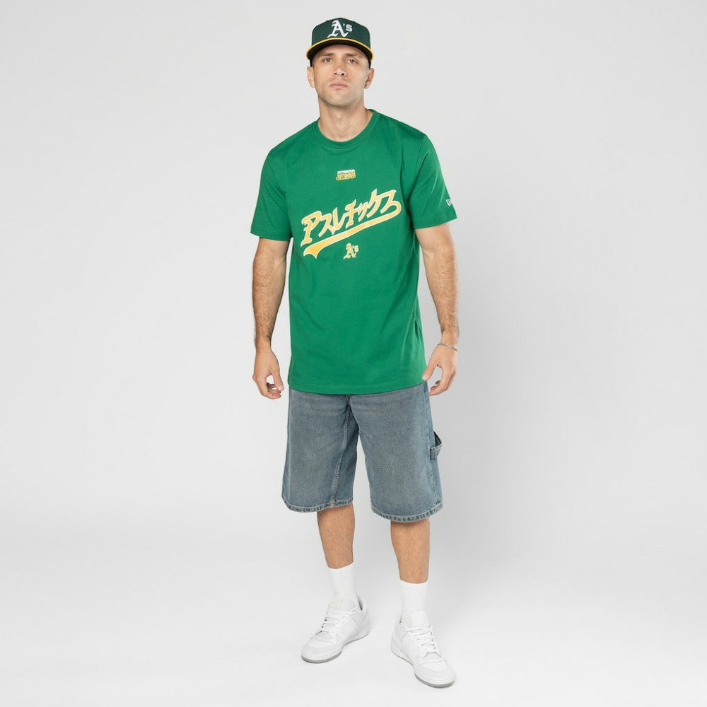 Athletics New Era x Hyperfly T-Shirt - Green - New Era Online