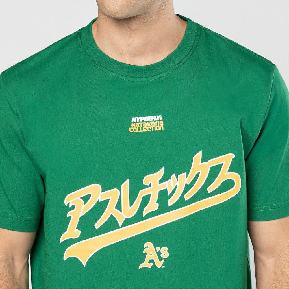 Athletics New Era x Hyperfly T-Shirt - Green - New Era Online