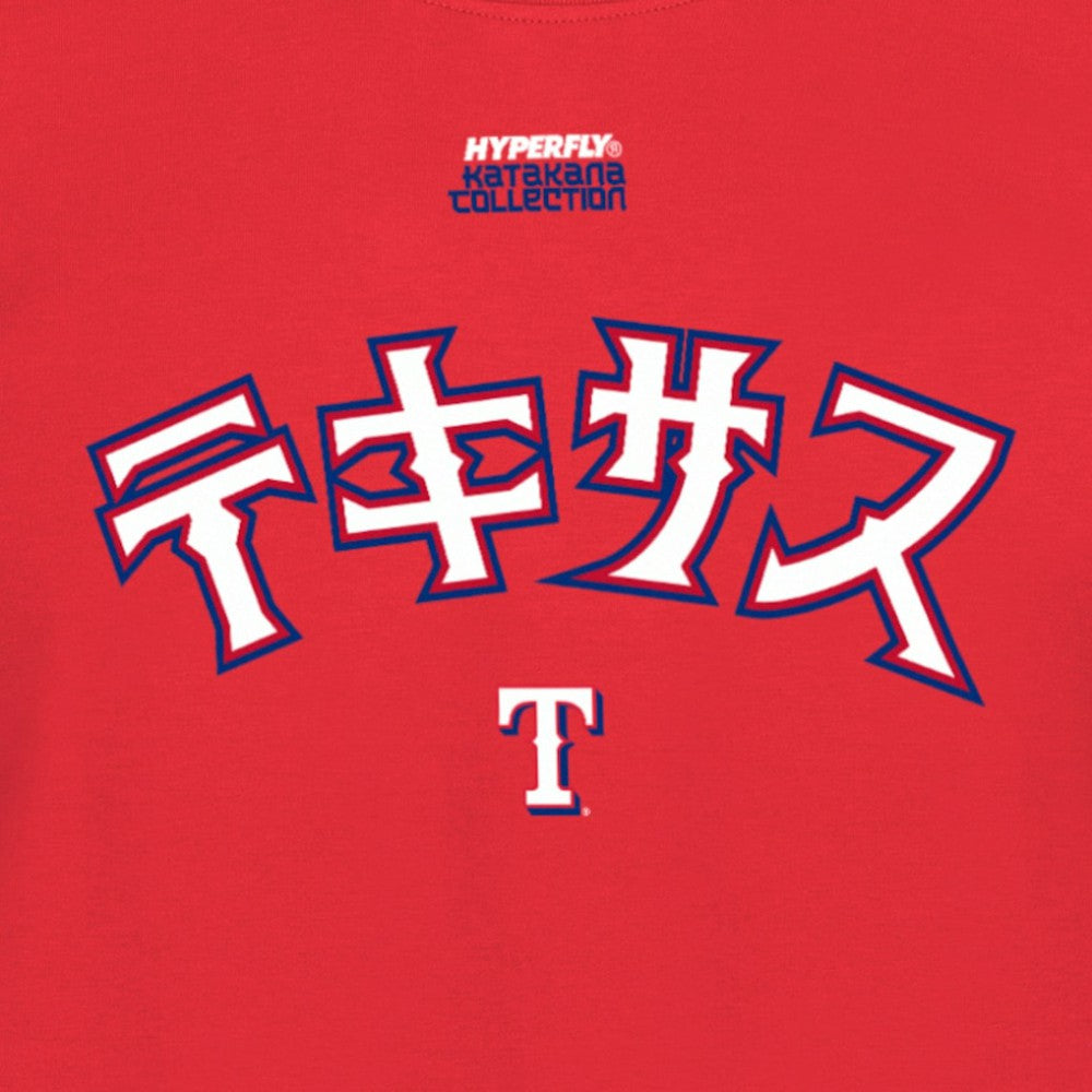 Texas Rangers New Era x Hyperfly T-Shirt - Red - New Era Sale