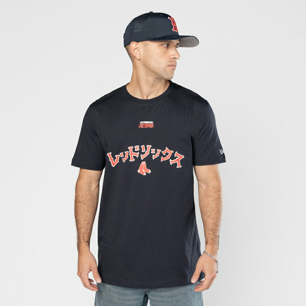 Boston Red Sox New Era x Hyperfly T-Shirt - Navy - New Era Online