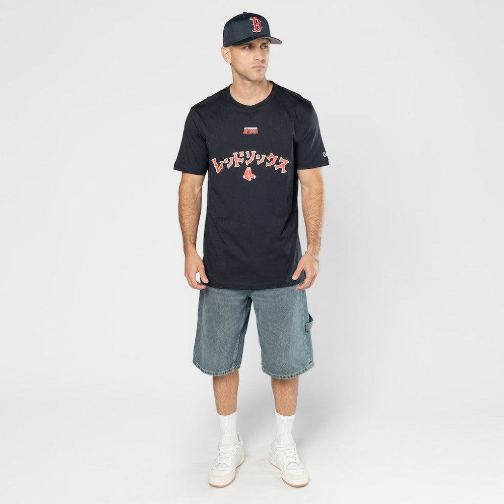 Boston Red Sox New Era x Hyperfly T-Shirt - Navy - New Era Online