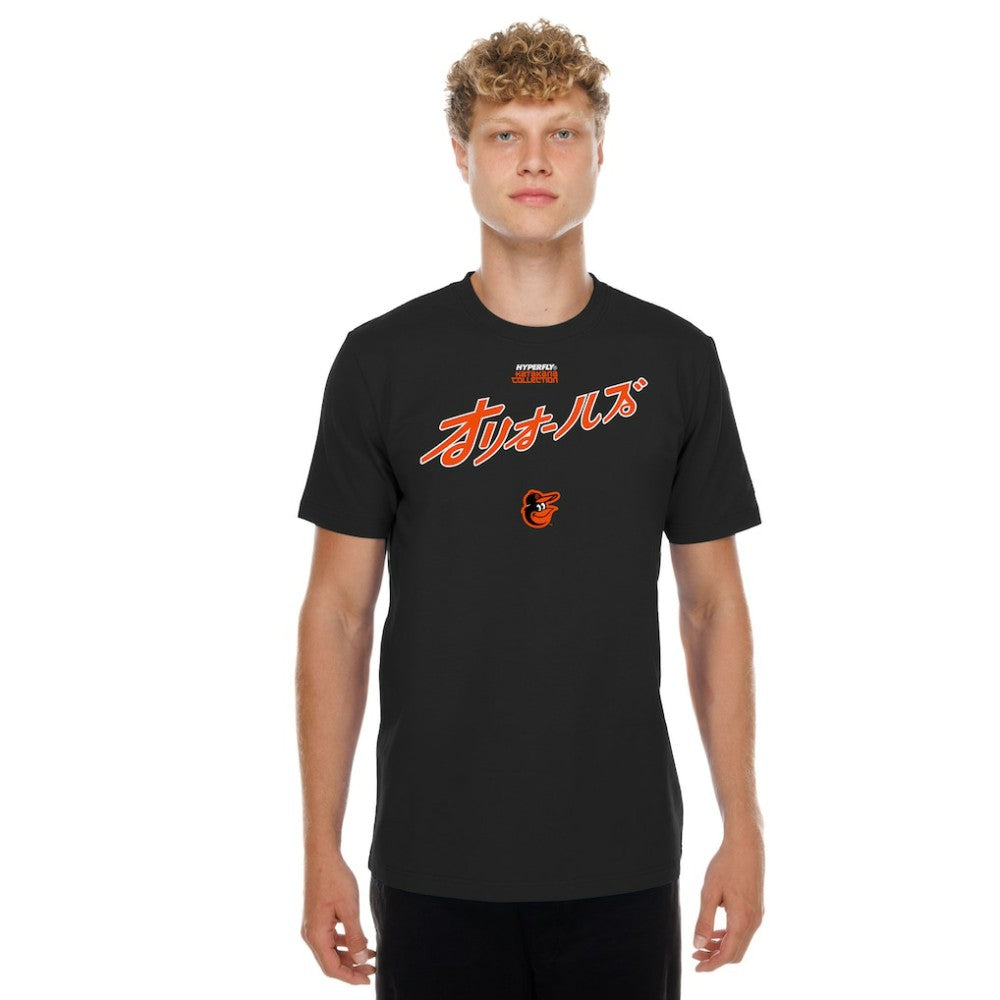 Baltimore Orioles New Era x Hyperfly T-Shirt - Black - New Era Sale