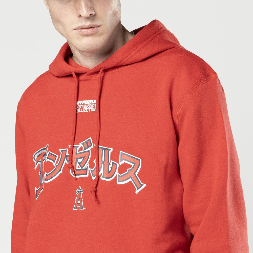 Los Angeles Angels New Era x Hyperfly Hoodie - Red - New Era on Sale