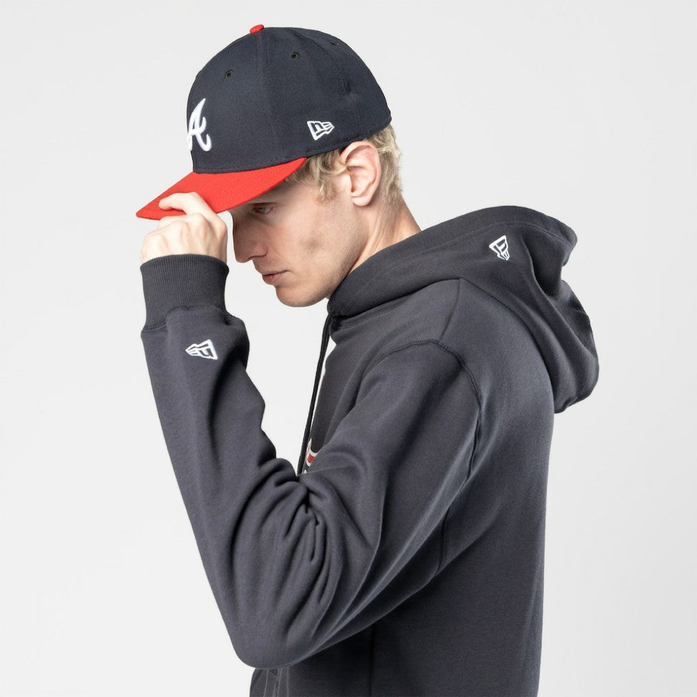 Atlanta Braves New Era x Hyperfly Hoodie - Navy - New Era Discount
