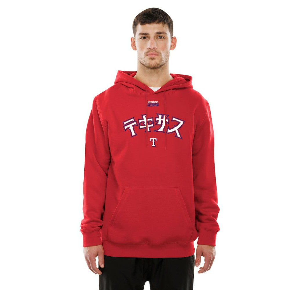 Texas Rangers New Era x Hyperfly Hoodie - Red - New Era Discount