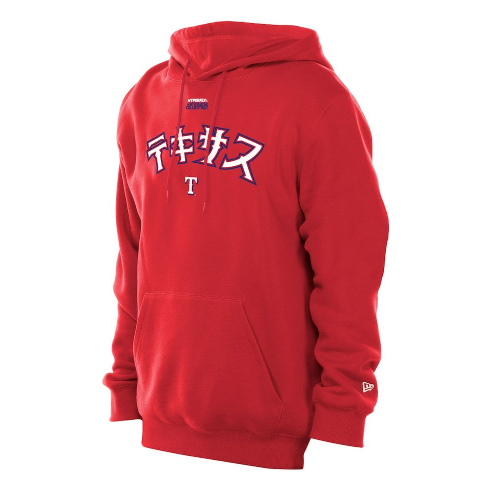 Texas Rangers New Era x Hyperfly Hoodie - Red - New Era Discount
