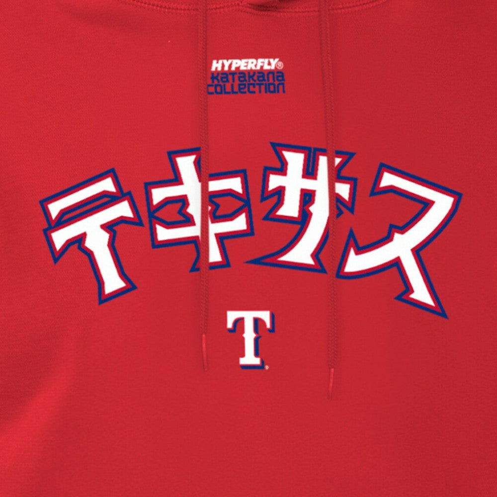 Texas Rangers New Era x Hyperfly Hoodie - Red - New Era Discount
