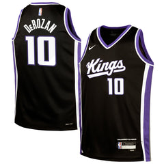 DeMar DeRozan Sacramento Kings Youth Swingman Jersey Icon Edition Black | Nike Near Me