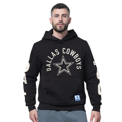 Dallas Cowboys Starter Handoff Fleece Hoodie Sweatshirt Black