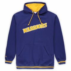 Golden State Warriors Hardwood Classics Big & Tall Hoodie for sale Royal | Mitchell & Ness