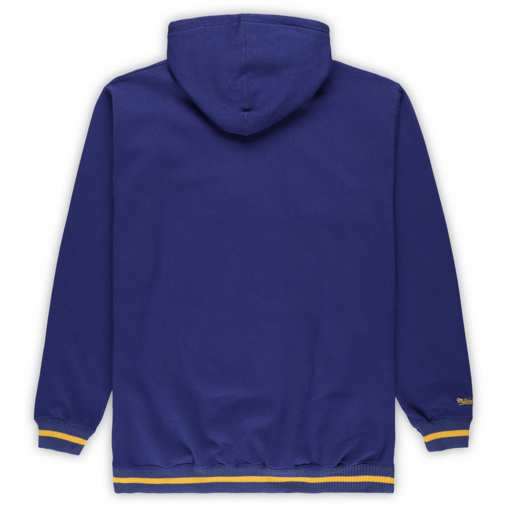 Golden State Warriors Hardwood Classics Big & Tall Hoodie for sale Royal | Mitchell & Ness