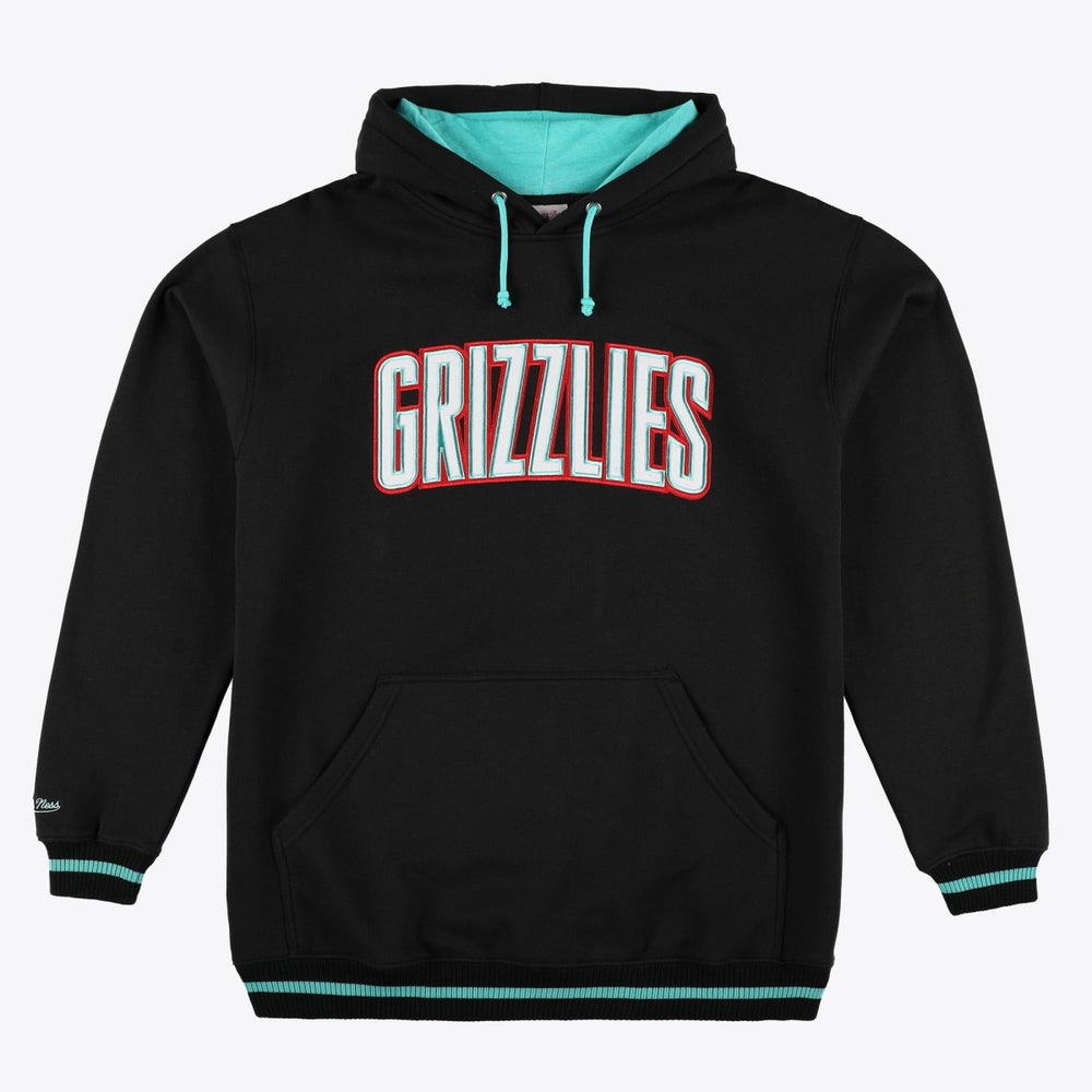 Memphis Grizzlies Hardwood Classics Big & Tall Hoodie Black | Mitchell & Ness US