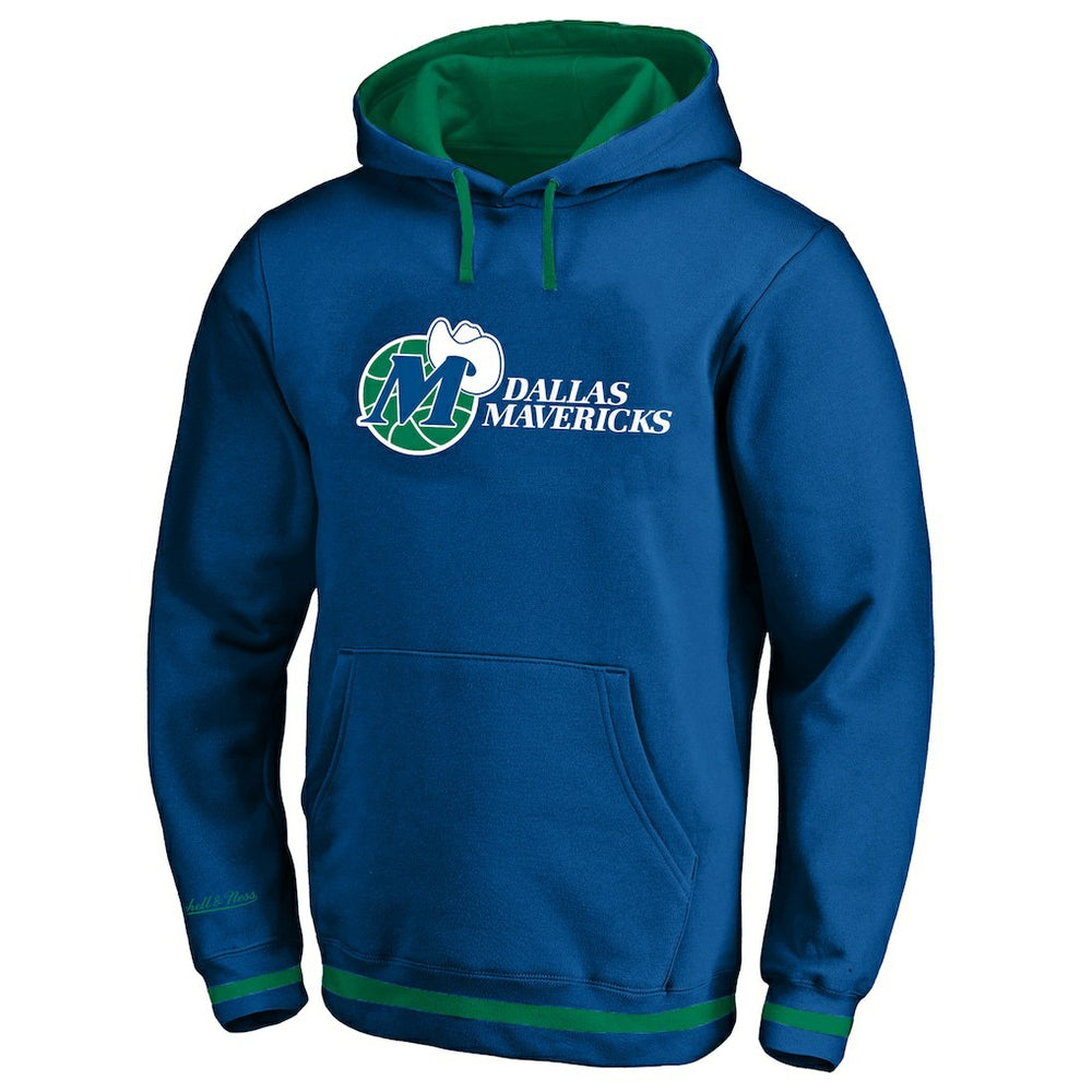 Dallas Mavericks Hardwood Classics Big & Tall Hoodie for sale Blue | Mitchell & Ness discount