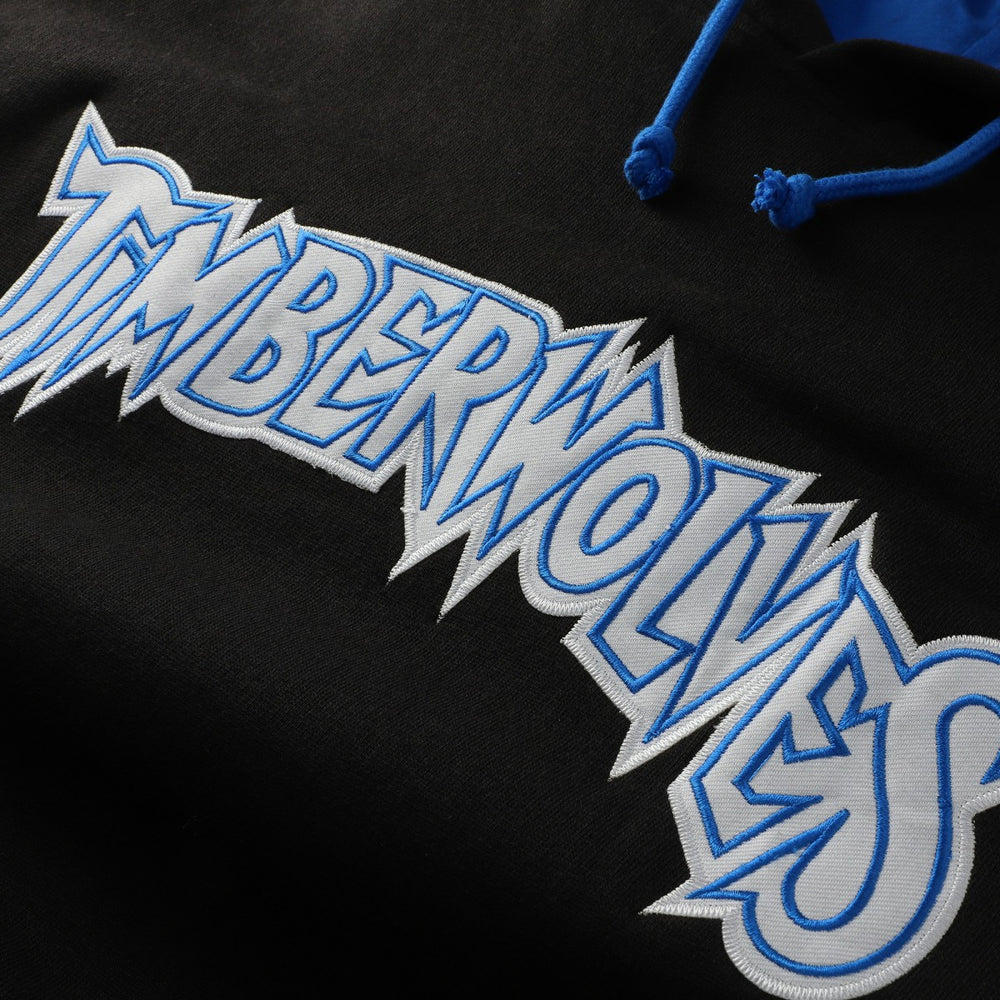 Minnesota Timberwolves Hardwood Classics Big & Tall Hoodie Black | Mitchell & Ness