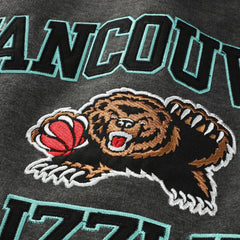 Memphis Grizzlies Hardwood Classics Big & Tall Crewneck Sweatshirt Heather Charcoal | Mitchell & Ness Near Me