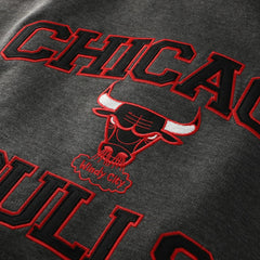 Chicago Bulls Hardwood Classics Big & Tall Crewneck Sweatshirt Heather Charcoal | Mitchell & Ness outlet