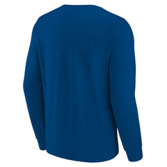 Dallas Mavericks Hardwood Classics Big & Tall Crewneck Sweatshirt Heather Blue | Mitchell & Ness US