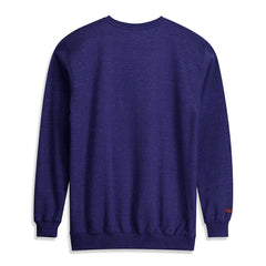 New York Knicks Hardwood Classics Big & Tall Crewneck Sweatshirt Heather Blue | Mitchell & Ness online