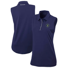 Milwaukee Brewers Columbia Women's Tend The Ball Sleeveless Polo - Navy - Columbia Sale