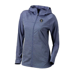 Milwaukee Brewers Columbia Women's Half Shot Full-Zip Hoodie - Navy - Columbia Lifestyle