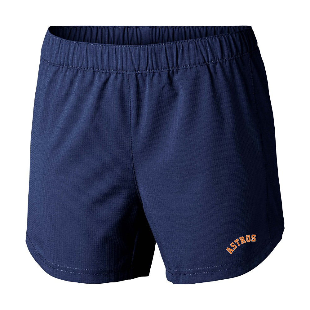 Houston Astros Columbia Women's Tamiami Pull-On Shorts - Navy - Columbia Discount