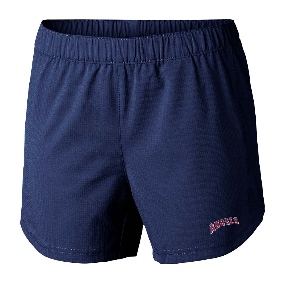 Los Angeles Angels Columbia Women's Tamiami Pull-On Shorts - Navy - Columbia Sale